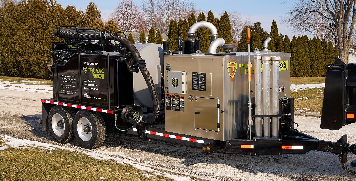 TRXX hydro excavation trailer