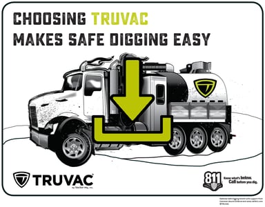 TRUVAC Safe Digging Coloring Book