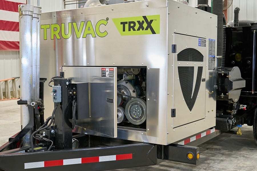 TRUVAC TRXX Vacuum Trailer Easy Access to Operating Components-1